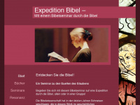expedition-bibel.de Webseite Vorschau