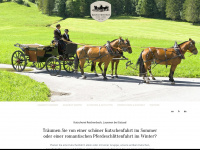 kutscherei-reichenbach.ch Webseite Vorschau