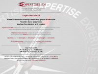 expertises.ch Webseite Vorschau