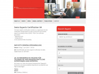 experts-certification.ch Webseite Vorschau