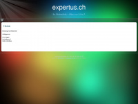 expertus.ch Webseite Vorschau