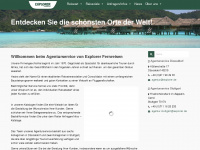 explorer-agentur.de Webseite Vorschau