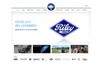 riley-club.ch Webseite Vorschau
