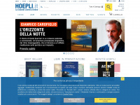 hoepli.it Webseite Vorschau