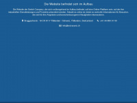 extravent.ch Webseite Vorschau