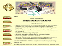 mundharmonika-stammtisch.de Webseite Vorschau