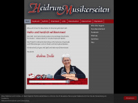 heidruns-musikerseiten.de Webseite Vorschau