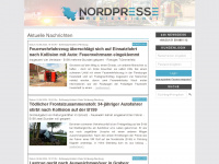 nordpresse.de Webseite Vorschau