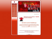 marching-devils.de Webseite Vorschau