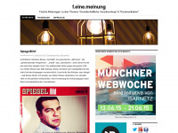 feinemeinung.wordpress.com Webseite Vorschau