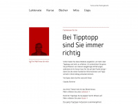 tipptopp.ch Webseite Vorschau