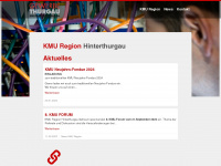 kmuregion.ch Webseite Vorschau