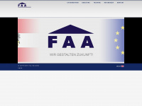 faa.at Webseite Vorschau