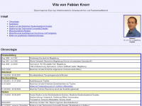 fabian-knorr.de Webseite Vorschau