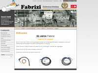 fabrizi.ch Webseite Vorschau