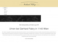 fabry.co.at Webseite Vorschau