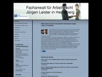 fachanwalt-arbeitsrecht-heidelberg.de Webseite Vorschau