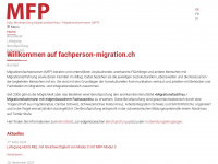 fachperson-migration.ch Webseite Vorschau