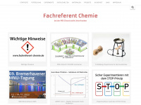 fachreferent-chemie.de Webseite Vorschau