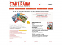 fachzeitschrift-stadt-und-raum.de Webseite Vorschau