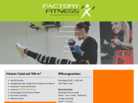 factory-fitness.ch Webseite Vorschau
