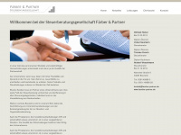 faerber-partner.de Webseite Vorschau