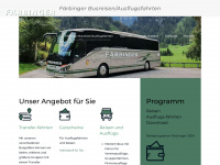 faerbingerbus.de Webseite Vorschau