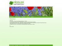faessler-gartenpflege.ch Webseite Vorschau