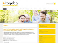 fageba.ch Webseite Vorschau