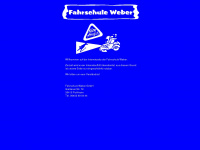 fahr-schule-weber.de Webseite Vorschau
