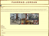 fahrrad-jordan.de Webseite Vorschau