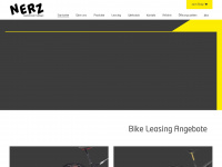 fahrrad-nerz.de Webseite Vorschau