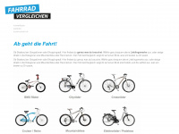 fahrrad-vergleichen.de Webseite Vorschau