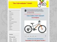 fahrradladen-suess.de Webseite Vorschau