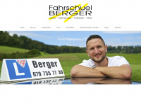 fahrschuel-berger.ch Webseite Vorschau