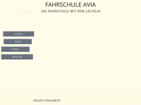 fahrschule-avia.at Webseite Vorschau