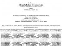 fahrschule-bad-kreuznach.de Webseite Vorschau