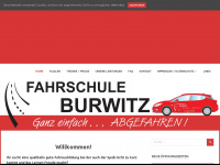 fahrschule-burwitz.de Webseite Vorschau