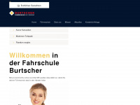fahrschule-burtscher.at Webseite Vorschau