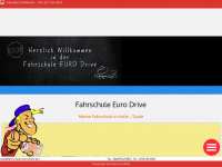 fahrschule-euro-drive.de Webseite Vorschau