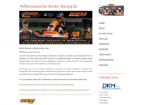 binder-racing.de Webseite Vorschau
