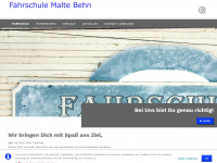 fahrschule-malte-behn.de Webseite Vorschau