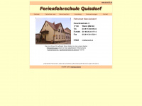 fahrschule-quisdorf.de Webseite Vorschau