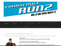 fahrschule-ruenz.de Webseite Vorschau
