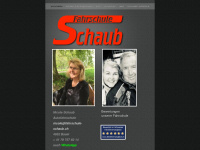 fahrschule-schaub.ch Webseite Vorschau