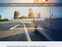 fahrschule-schneider-hanau.de Webseite Vorschau