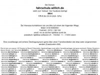 fahrschule-willich.de Webseite Vorschau