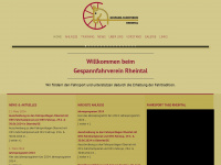 fahrverein-rheintal.ch Webseite Vorschau