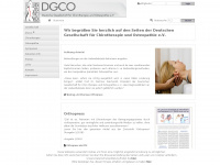 dgco.de Webseite Vorschau