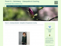 osteopathie-schoenberg.de Webseite Vorschau